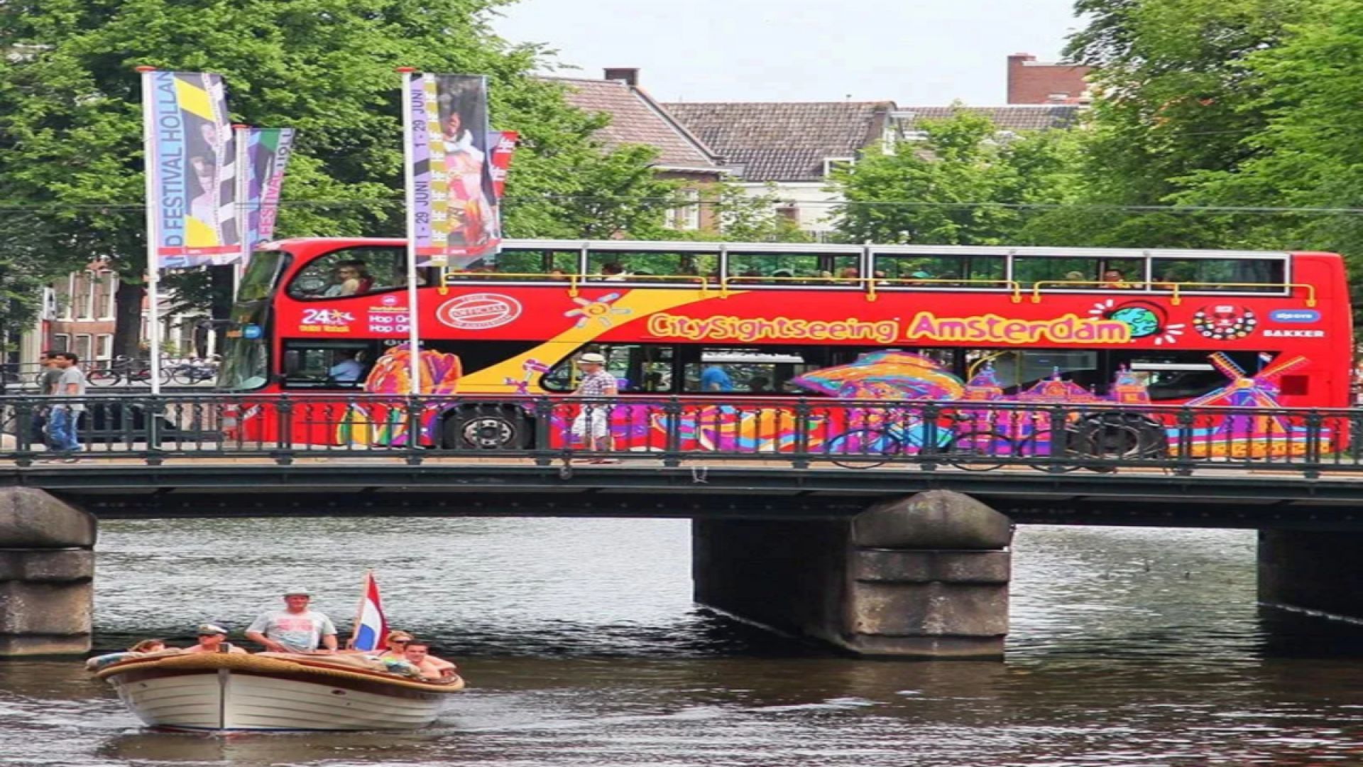 Hop on Hop off 24 hrs bus - Amsterdam