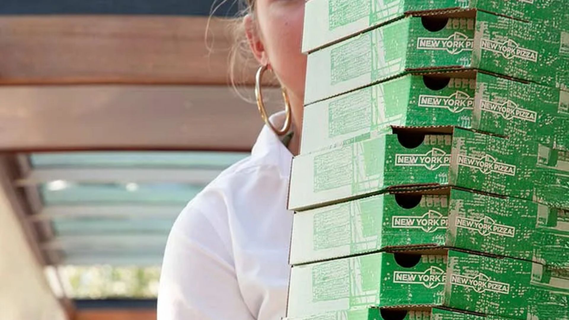 New York Pizza by LOVERS Canal Cruise in Amsterdam