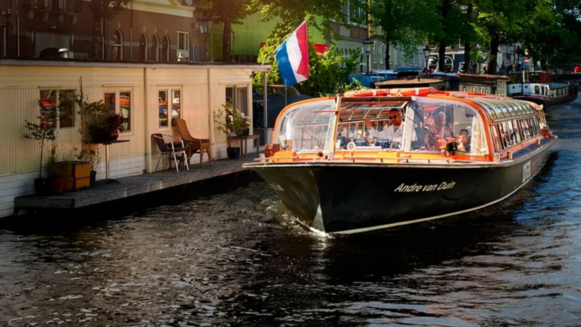 1hr Canal Cruise - Anne Franks House Departure