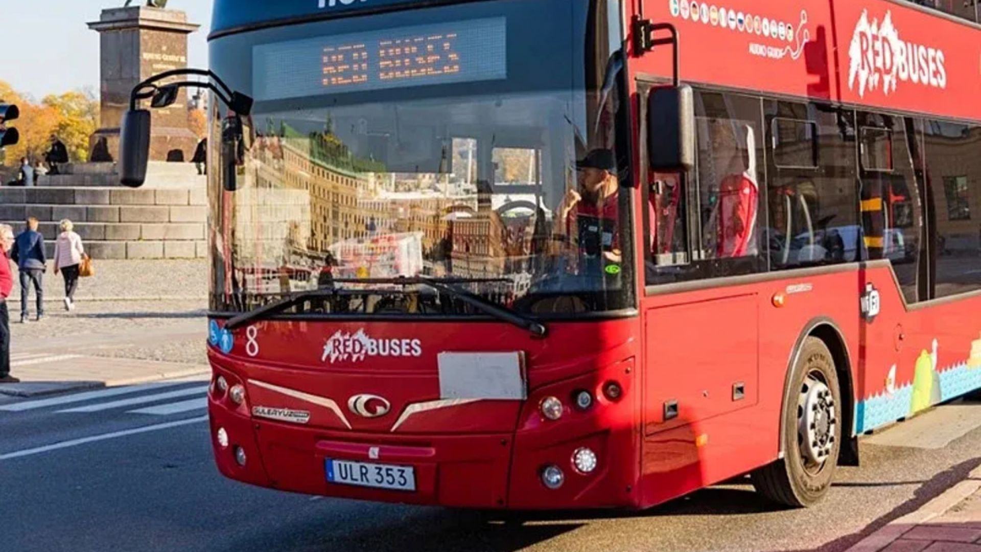 RED Sightseeing Hop-On Hop-Off 24 hrs Bus Stockholm