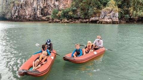 Phang Nga Bay Bioluminescent Plankton and Sea Canoes Guided Tour