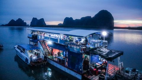 Phang Nga Bay Bioluminescent Plankton and Sea Canoes Guided Tour