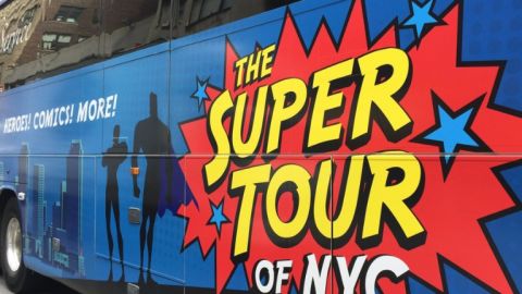 The Super Tour of NYC: Heroes! Comics! More!