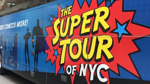 The Super Tour of NYC: Heroes! Comics! More!