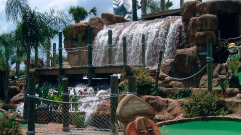 Mini Golf at Congo River golf in Port Richey