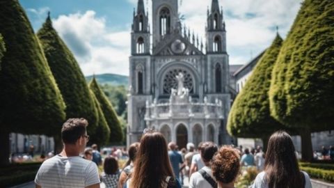 Lourdes : Guided Walking Tour in the Sanctuary