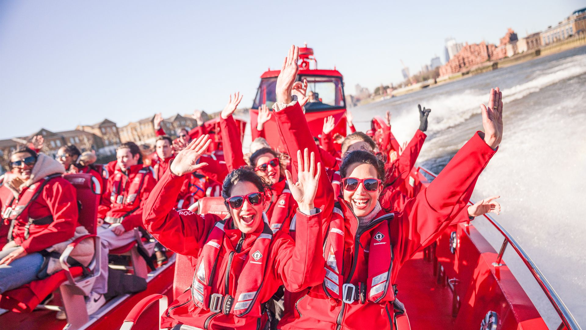 Thames Rockets - Rocket Revolution (50 mins speedboat + London Eye)