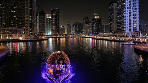 Royal Dhow Dinner Cruise Marina with Transfers