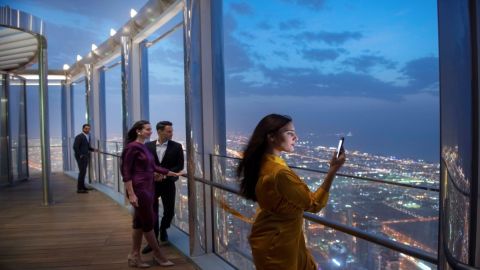 At The Top Burj Khalifa - Sky Levels + Address Sky views Combo Non-Prime Time