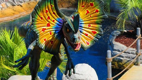 Play Mini Golf at Jurassic Golf