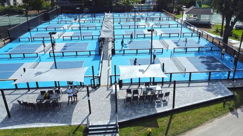 Round Robin Pickleball Session