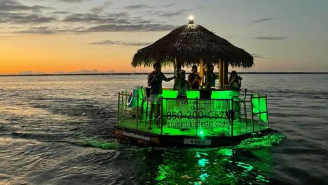 Lit on the Lagoon - A Glow Tiki Bar Cruise