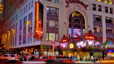 Hard Rock Cafe New York Times Square, Electric Rock Menu