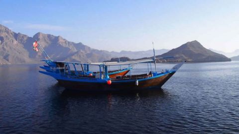 Khasab Dhow Cruise on Sharing Basis - 12 hours (Transfers included)