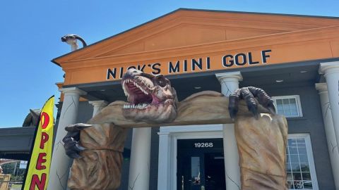 Jurassic Mini Golf at Rehoboth Beach