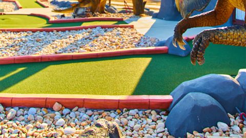 Jurassic Mini Golf at Rehoboth Beach