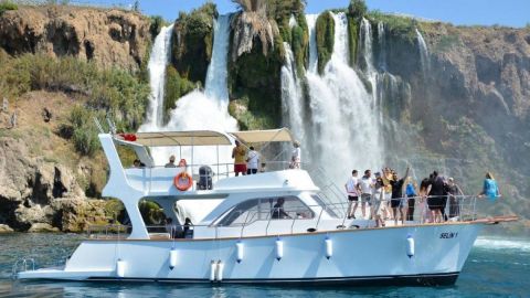 Half-Day Boat Trip to Düden Waterfall from Antalya