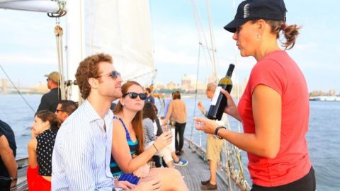 New York Harbor Wine Tasting Sail Aboard a Classic Schooner