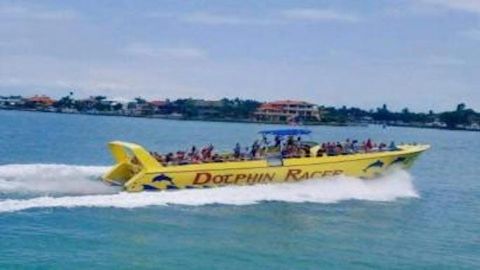 St. Pete Beach Area: Dolphin Racer Speedboat Adventure