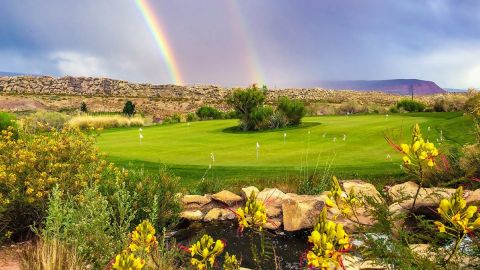 Play 18 Holes at Coral Canyon Golf Course