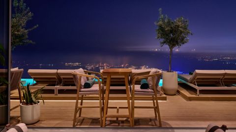 Night Swim - Evening Pool Experience, Burj High table