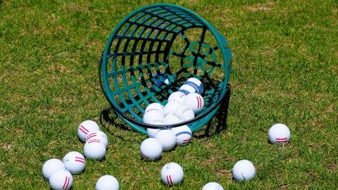 Small Basket of Balls at Cane Patch Driving Range