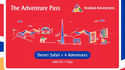 The Adventure Pass - Desert Safari + 4 Adventures