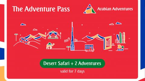 The Adventure Pass - Desert Safari + 2 Adventures