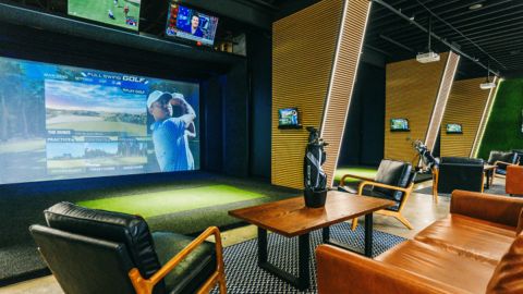 Golf Simulator Session