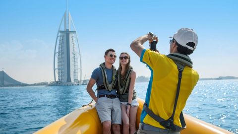 The Yellow Boats 99-minute Premium Tour in Dubai - for API