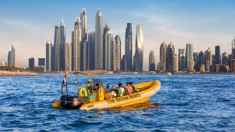The Yellow Boats 99-Minute Premium Tour Dubai (Summer Offer: 1 Free Child per Adult until 31Aug)