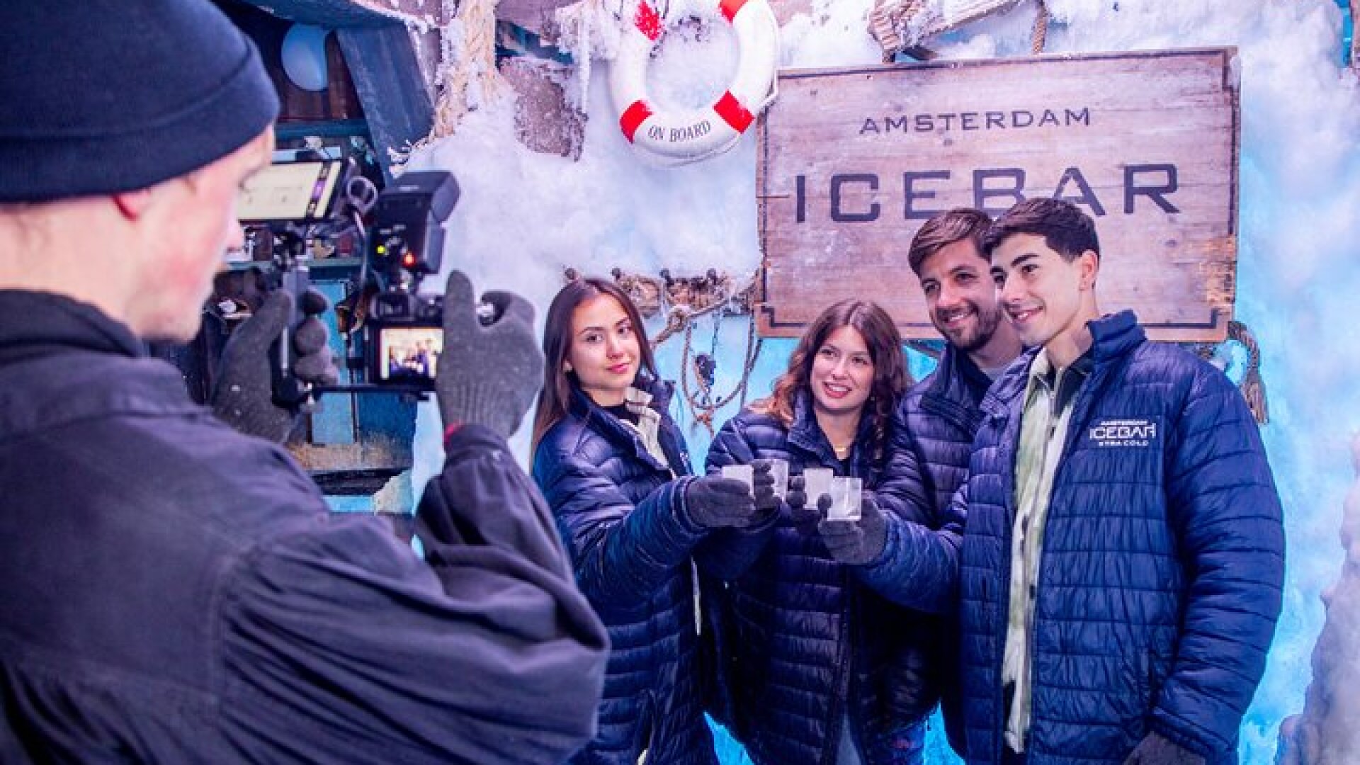 Xtracold Icebar Amsterdam, 3 Drinks Included