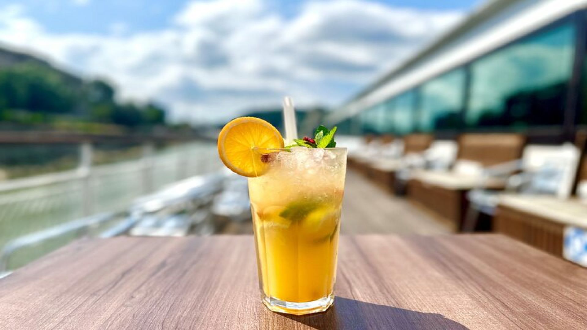 Daytime and Sunset Cruise on the Danube with Drink Options
