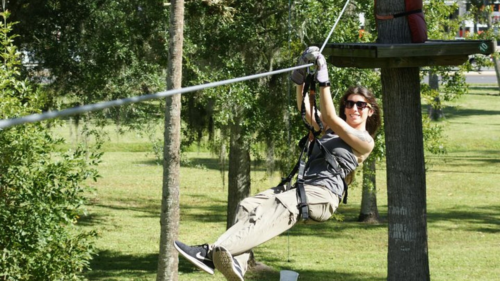 Zipline Adventure through Tuscawilla Park