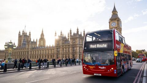 City Sightseeing London Hop-On Hop-Off Bus Tour & Bookable Extras