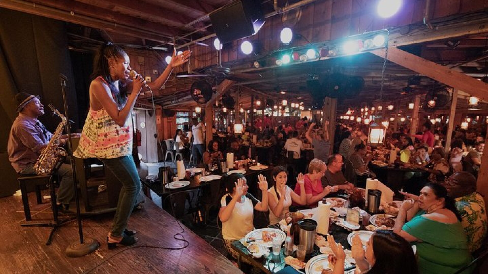 All You Can Eat BBQ Dinner and Show at Tropical Isle with Sightseeing Cruise