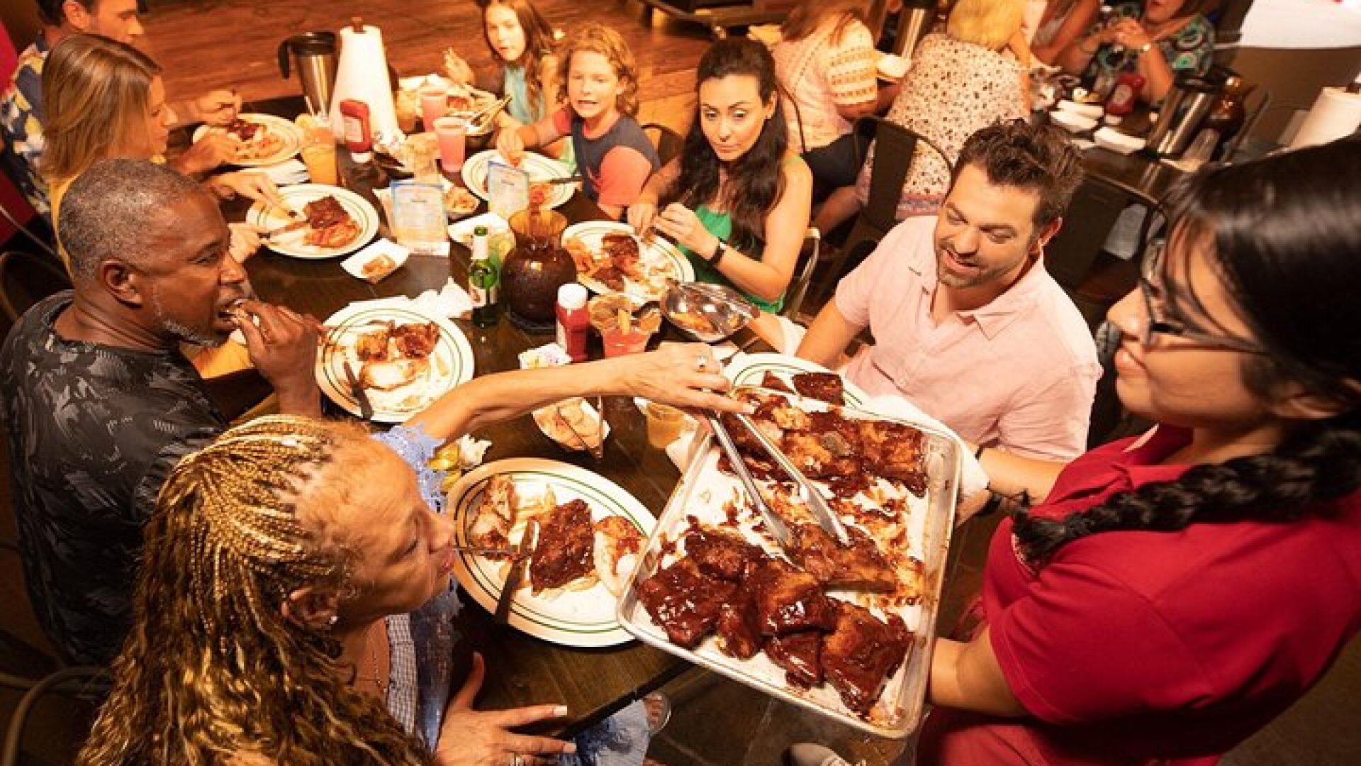 All You Can Eat BBQ Dinner and Show at Tropical Isle with Sightseeing Cruise