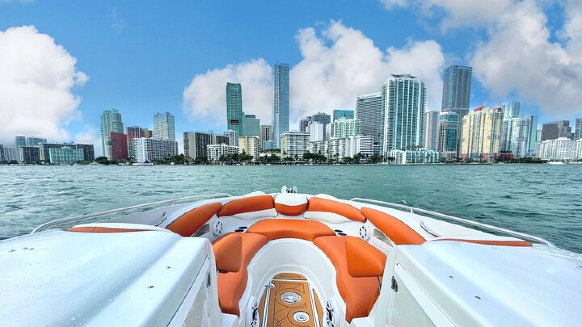 Private Captained Boat Tour in Miami for up to 12 passengers