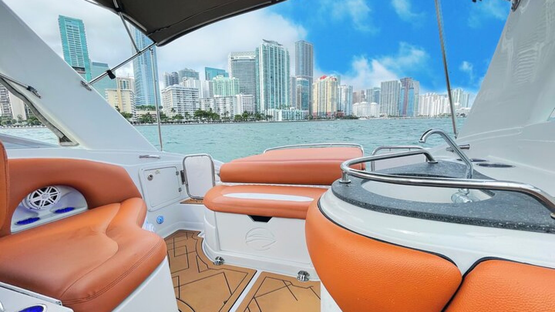 Private Captained Boat Tour in Miami for up to 12 passengers