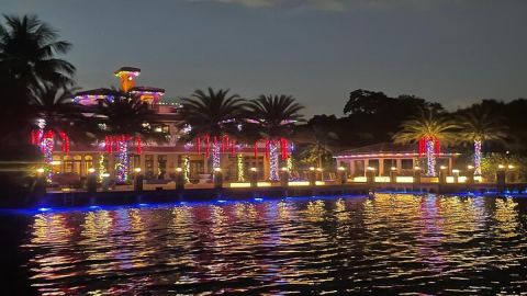 Holiday Lights Boat Cruise through Downtown Ft. Lauderdale