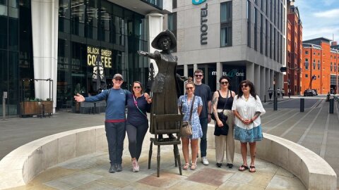 Daily Manchester City Centre Walking Tour with Local Guide