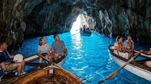 Ultimate Capri & Blue Grotto Day Tour from Naples or Sorrento