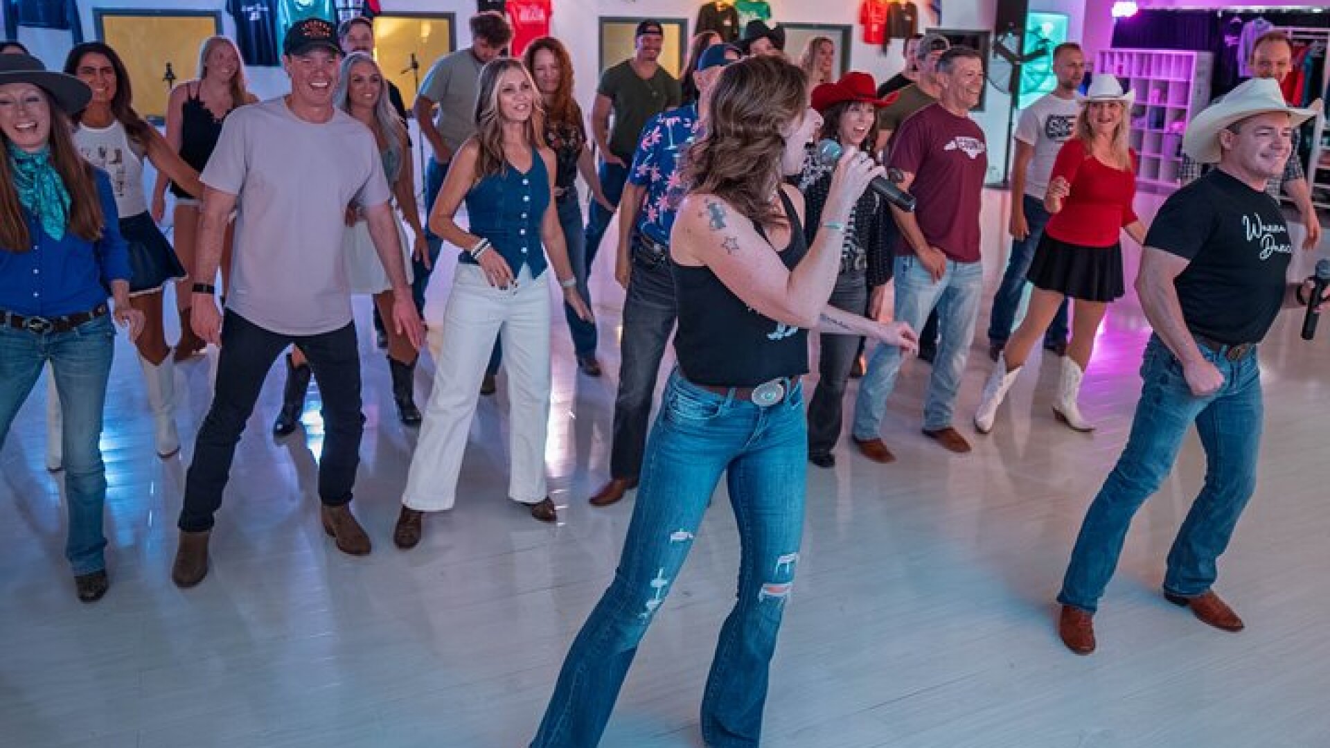 Beginner's Line Dancing Class with Instructor in Nashville