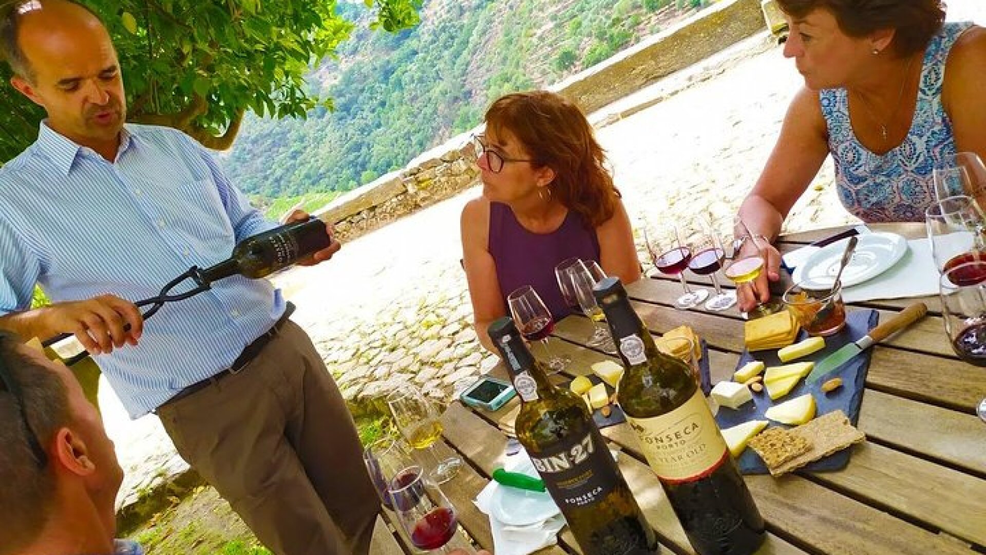 Wine Venture and Boat Trip in Douro Valley from Porto