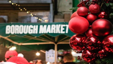 Christmas Delights: Festive Tea & Doughnuts at Borough Market