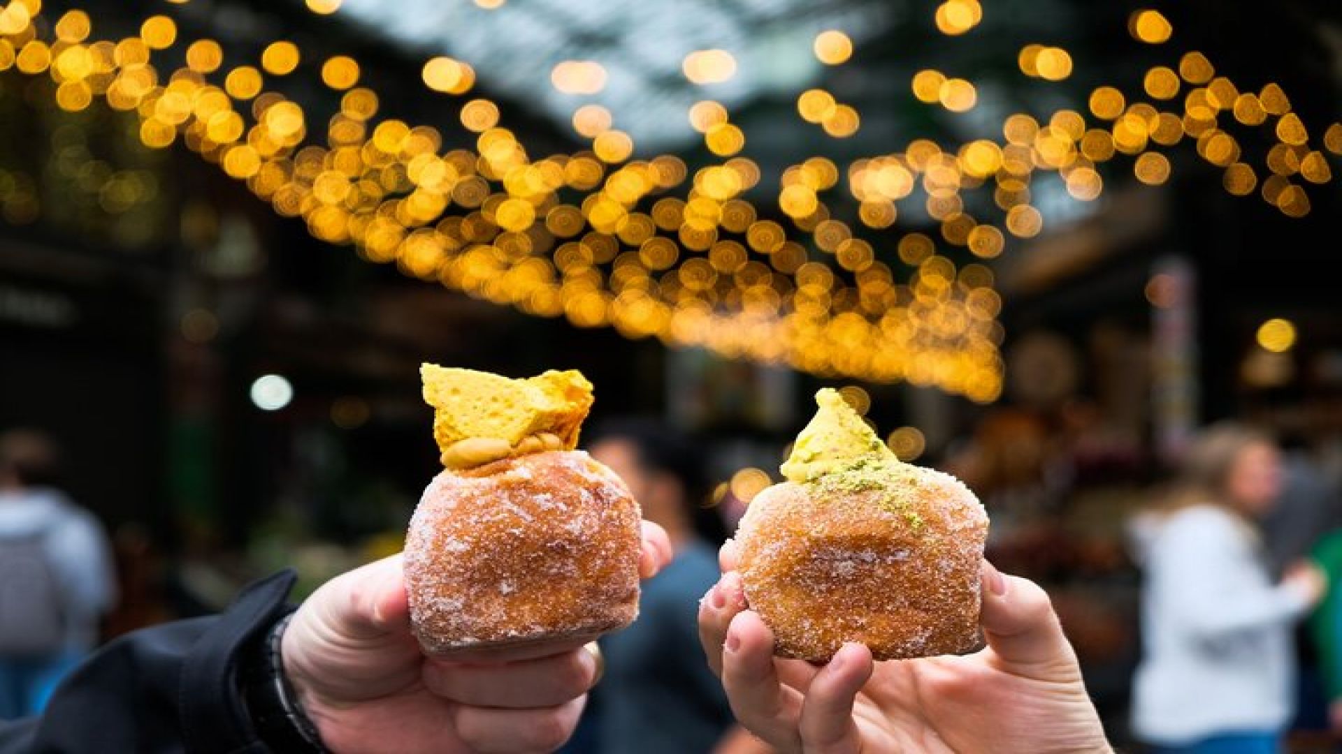 Christmas Delights: Festive Tea & Doughnuts at Borough Market