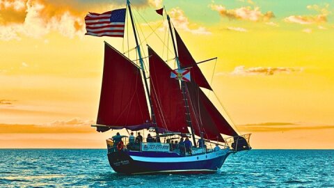 Suncoast Sailing's Sunset Sailing Experience!