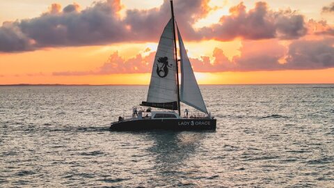 Lady Grace Signature Catamaran Sunset Sail from Ritz-Carlton