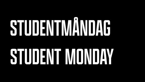 Student monday