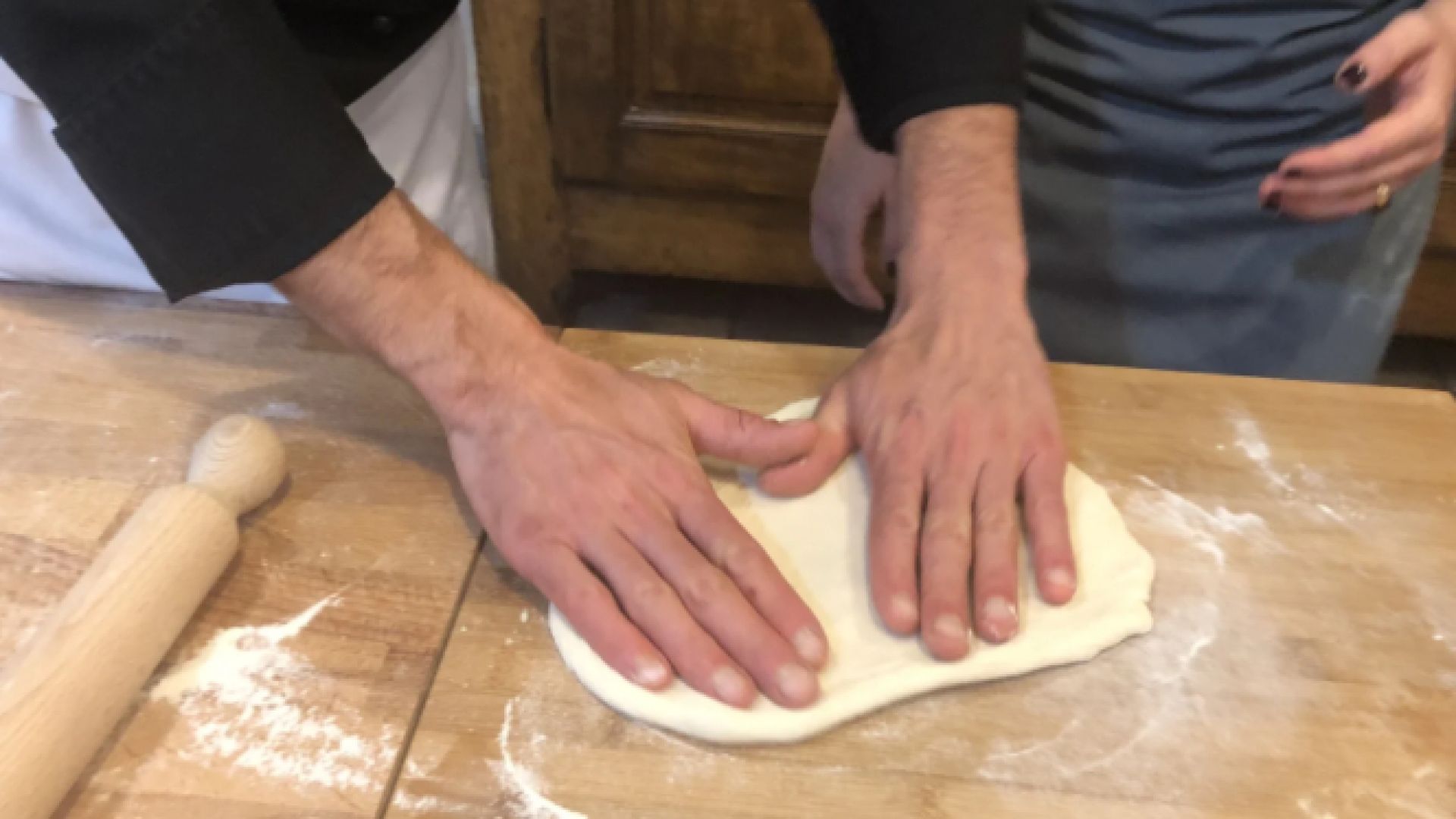 Pizza & Gelato Making Class in Oltrarno